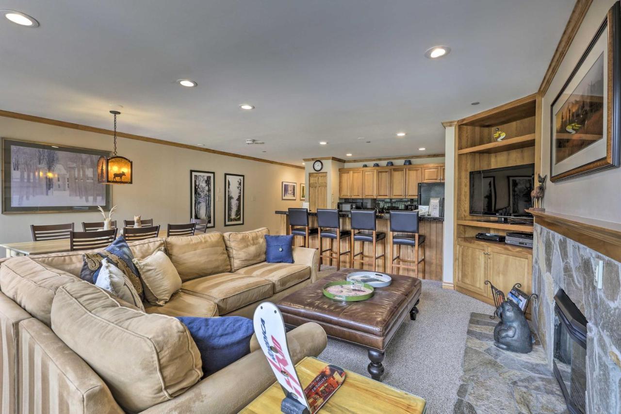 Spacious Vail Condo Steps From Eagle Bahn Gondola Bagian luar foto