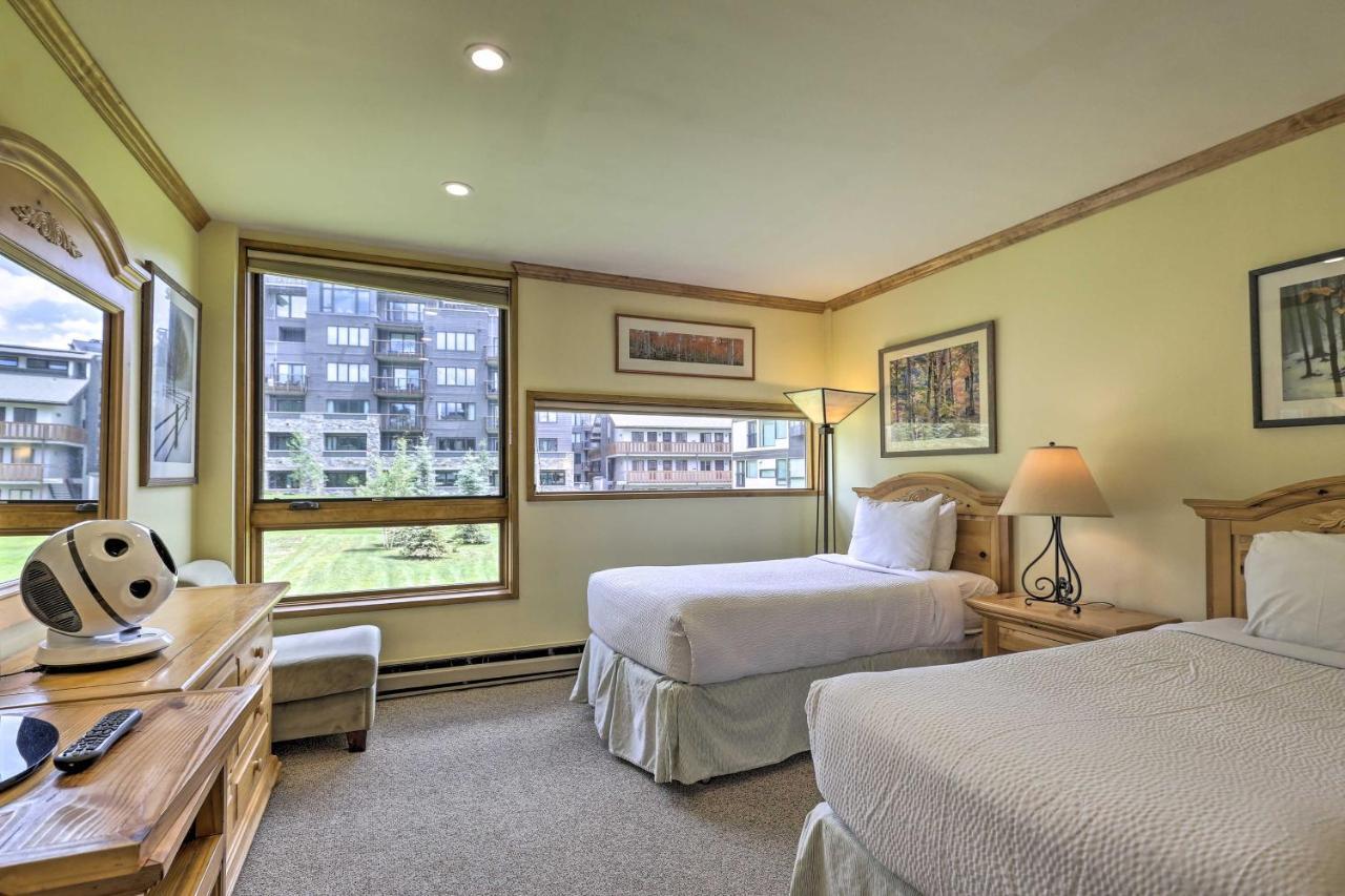 Spacious Vail Condo Steps From Eagle Bahn Gondola Bagian luar foto