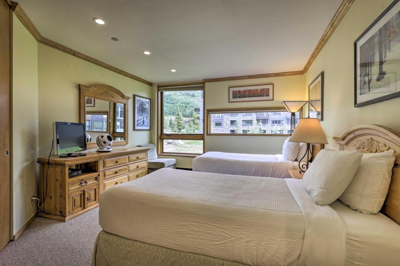 Spacious Vail Condo Steps From Eagle Bahn Gondola Bagian luar foto