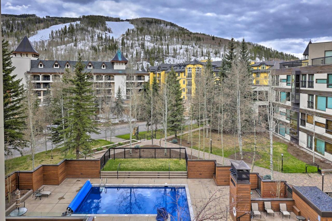 Spacious Vail Condo Steps From Eagle Bahn Gondola Bagian luar foto